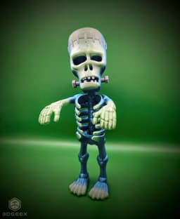 Frankenstein's Skeleton 3d model