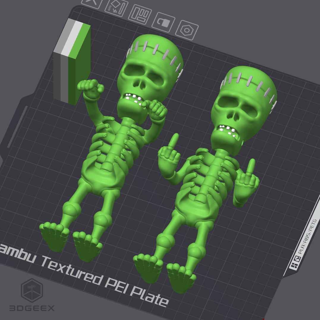 Frankenstein's Skeleton 3d model