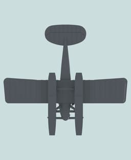 1:144 Albatros W.4 (Early) 3d model
