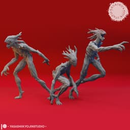 Twig Blight Bundle - Tabletop Miniatures (Pre-Supported) 3d model