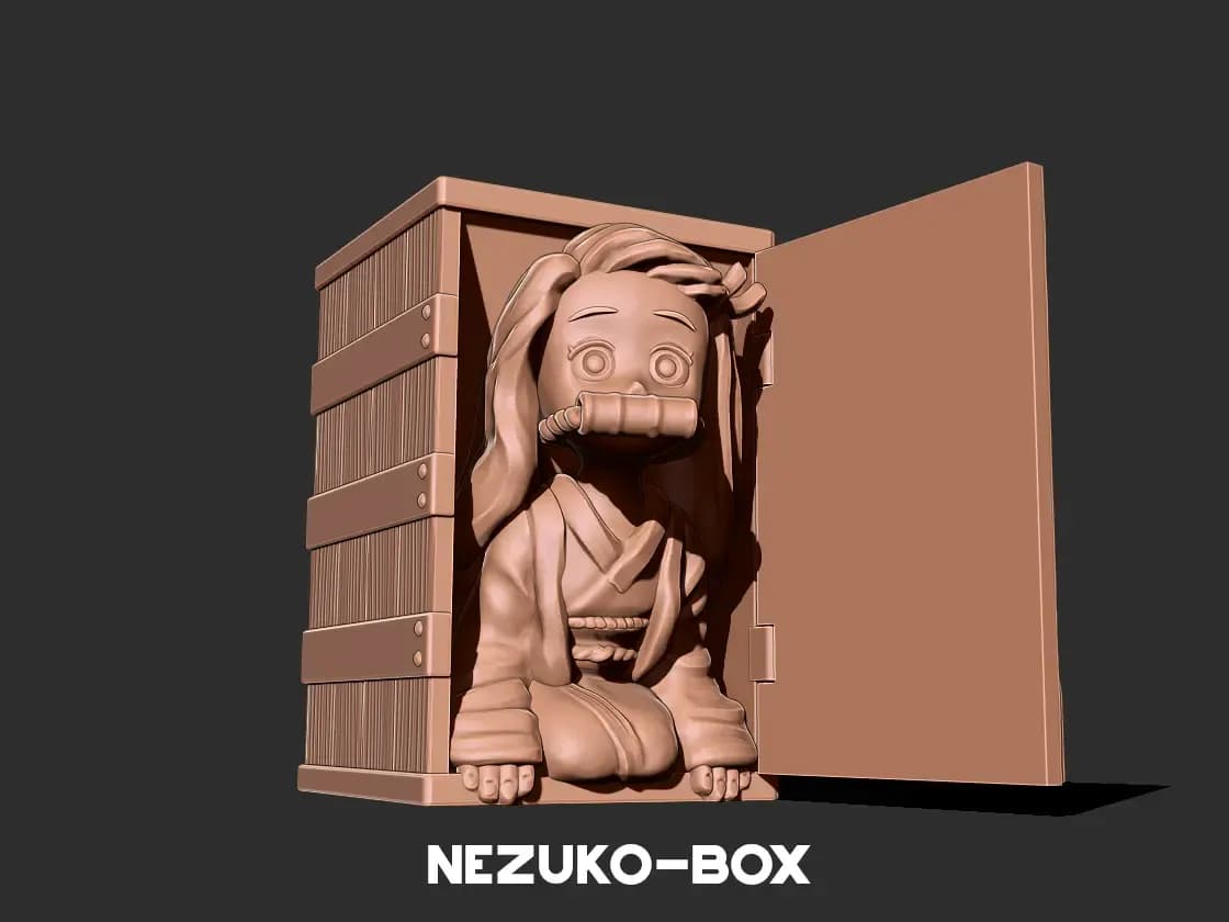 Nezuko box - Demon slayer 3d model