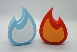 Tinder Business Card Holder 3d model