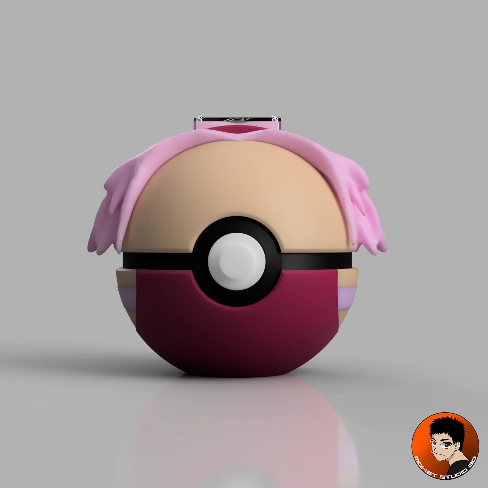 Sakura Haruno Pokeball - Naruto 3d model