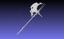 Gate Rory Mercury Axe Printable Assembly 3d model