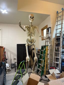 12 foot skeleton elbow fix 3d model