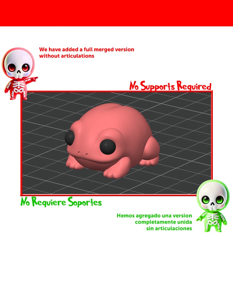 Baby Frog 3d model