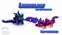 Lunaclaw the Cat Dragon 3d model