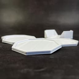 Octagon Coasters 3d model