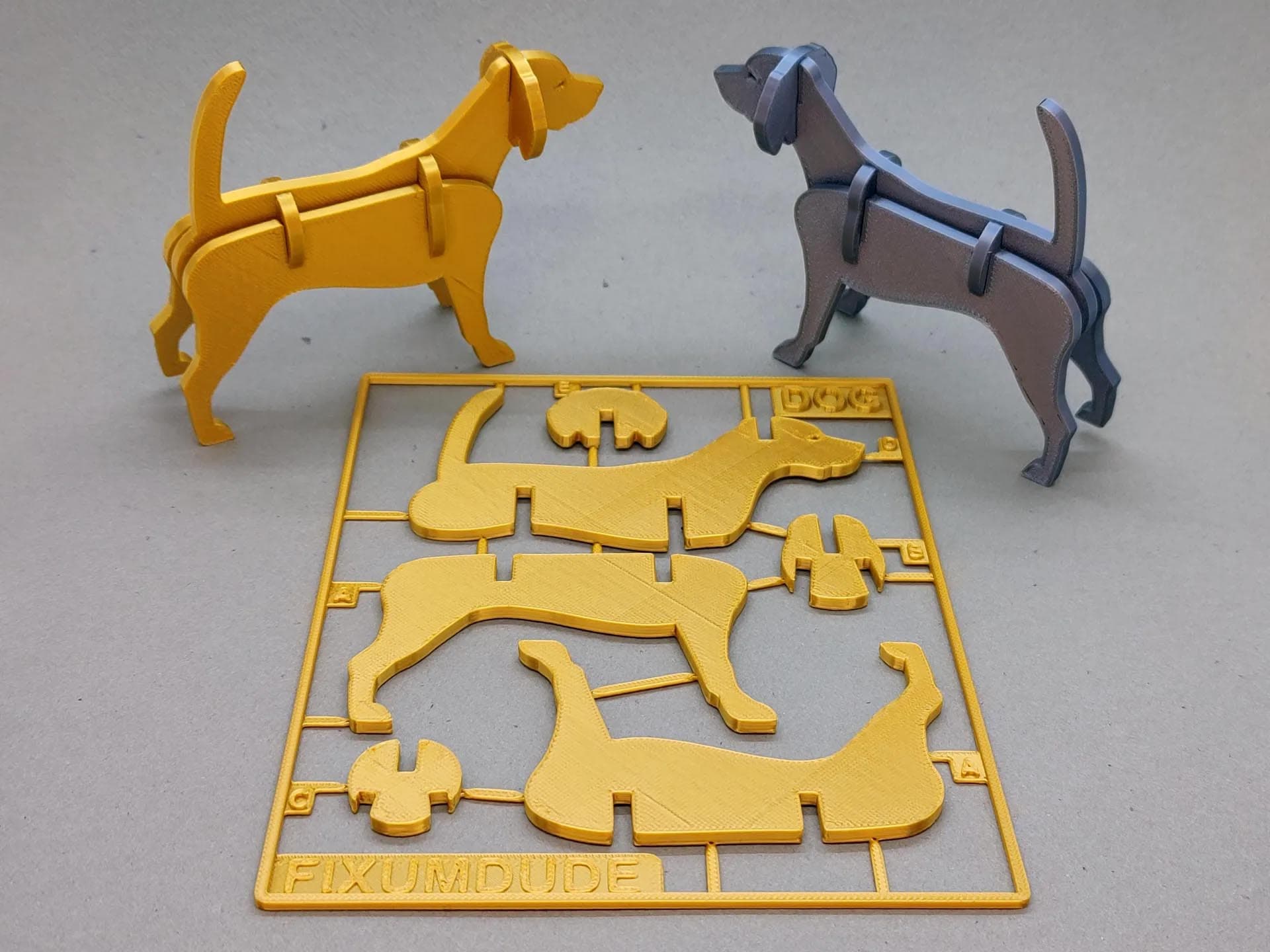 Dog Kit Card 3d model