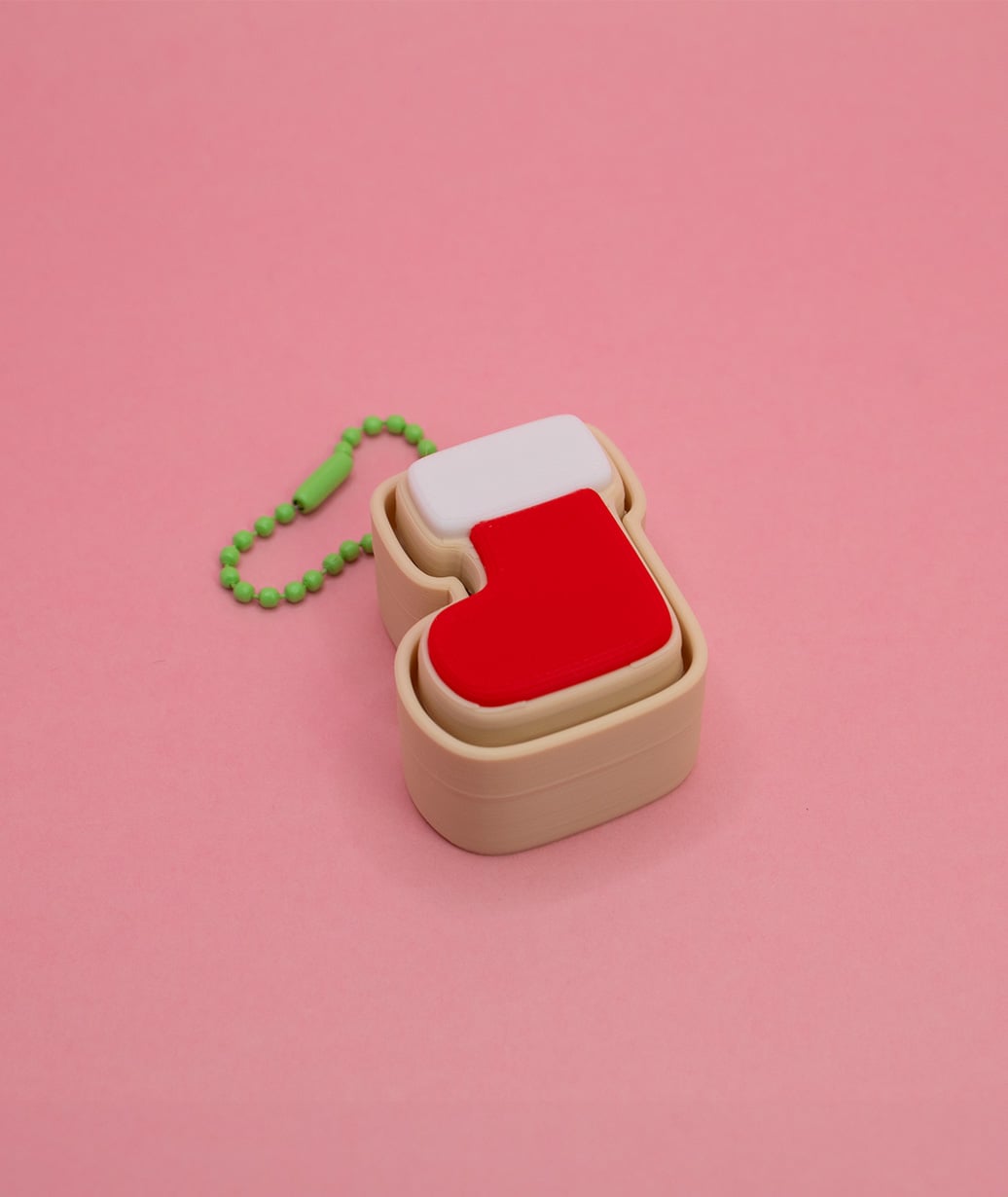 Christmas Sugar Cookie Fidget Clickers 3d model