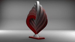 Heart Helix 3d model