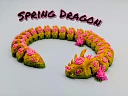 Articulated Spring Dragon 3d model
