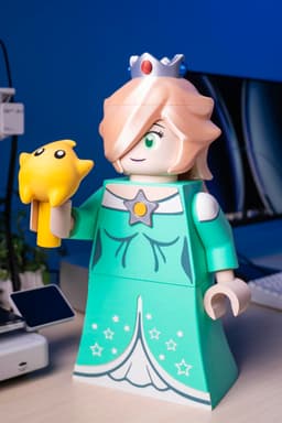 Princess Rosalina Modular Figure 3d model