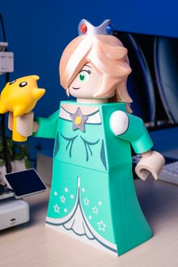 Princess Rosalina Modular Figure 3d model