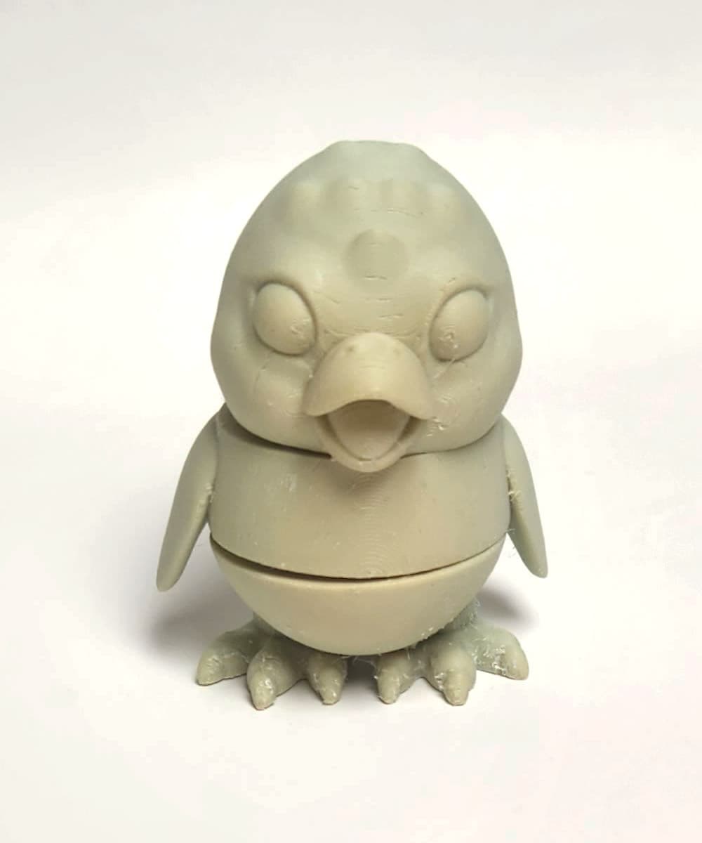 Articulated Cute Bird 3d model
