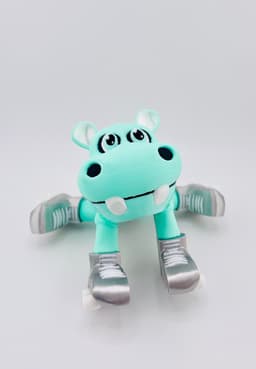 Hippo Roller Skate Flexi 3d model