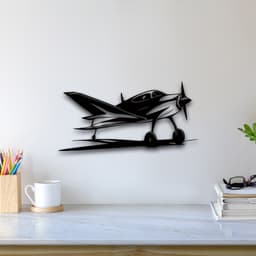 Plane Wall Art 3d model