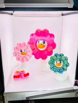 Flat Petal Flower Goose Gear for Porch Goose 3d model