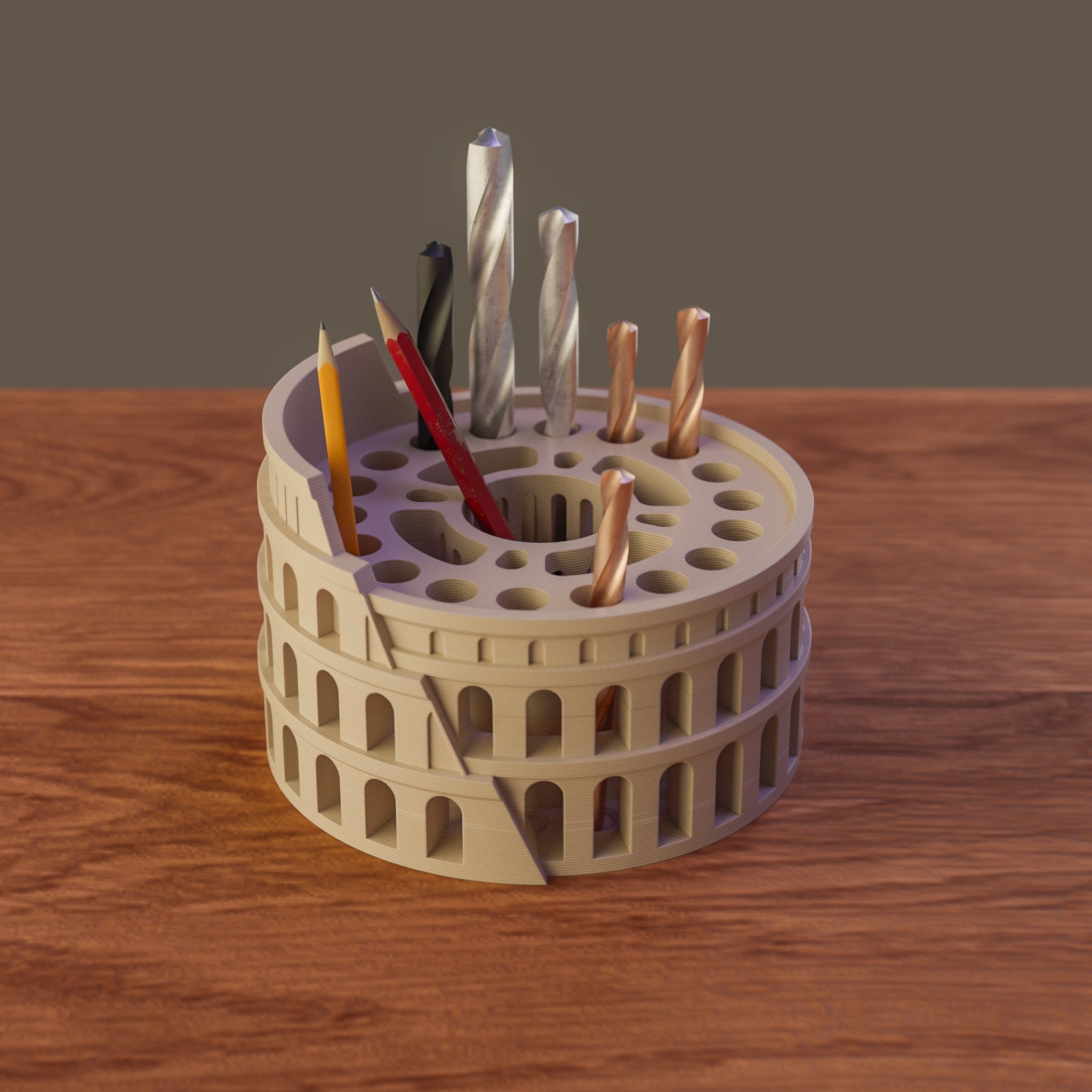 Colosseum Organizer.stl 3d model