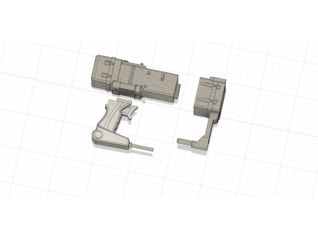 Laser Pistol from Fallout 3d model