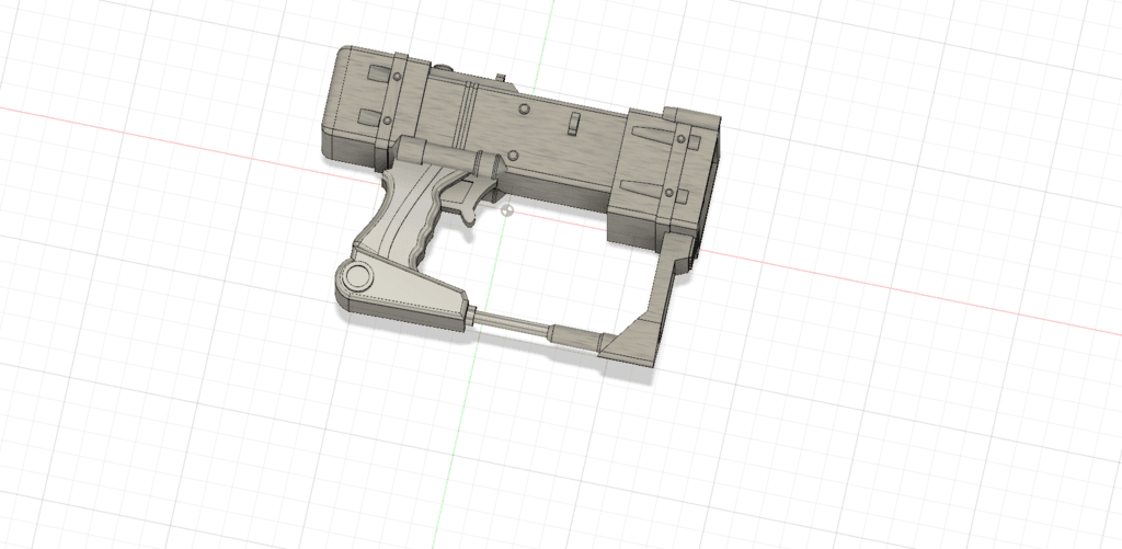 Laser Pistol from Fallout 3d model
