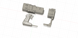 Laser Pistol from Fallout 3d model