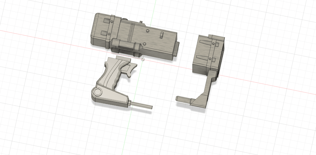 Laser Pistol from Fallout 3d model