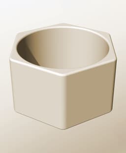 CH96-65 Stackable bin box module for creative home decor 3d print stl 3d model