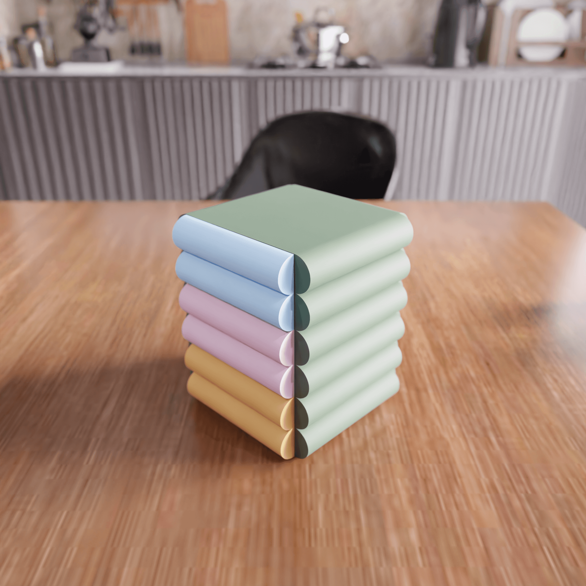 Modular Storage Drawer - Stackable Organizer Box 3d model
