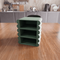 Modular Storage Drawer - Stackable Organizer Box 3d model