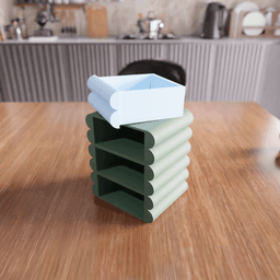 Modular Storage Drawer - Stackable Organizer Box 3d model