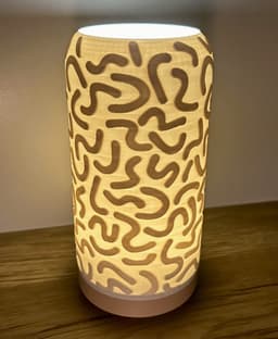 Modern Desktop Lamp Pod - Memphis 3d model