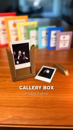 GALLERY BOX | PHOTOS FRAME 3d model
