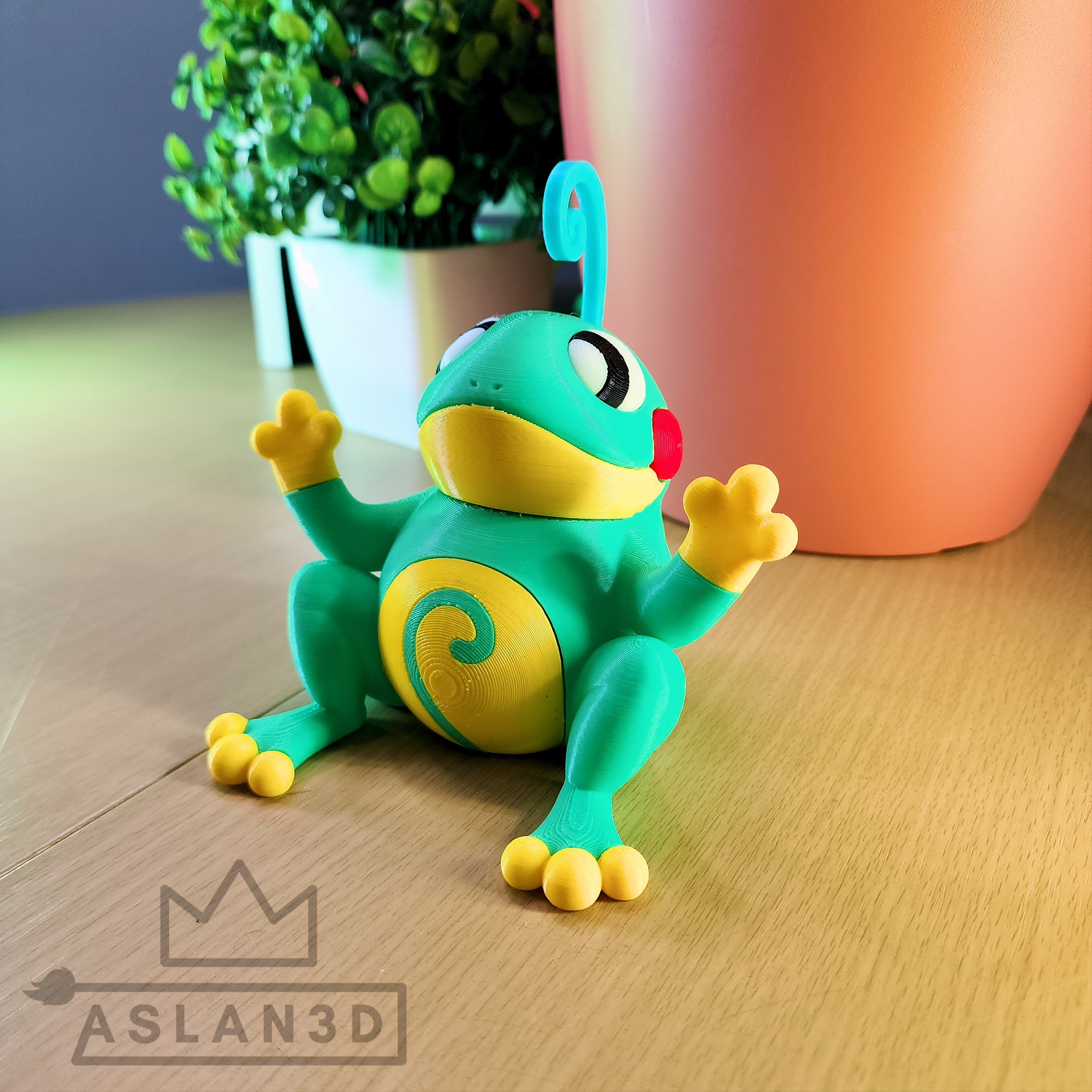 Politoed By Colors 3d model