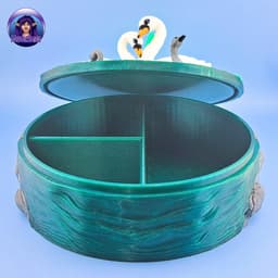 Swan Trinket Box -Container, Treasure, Box 3d model