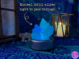 Sea Crystal Lamp 3d model