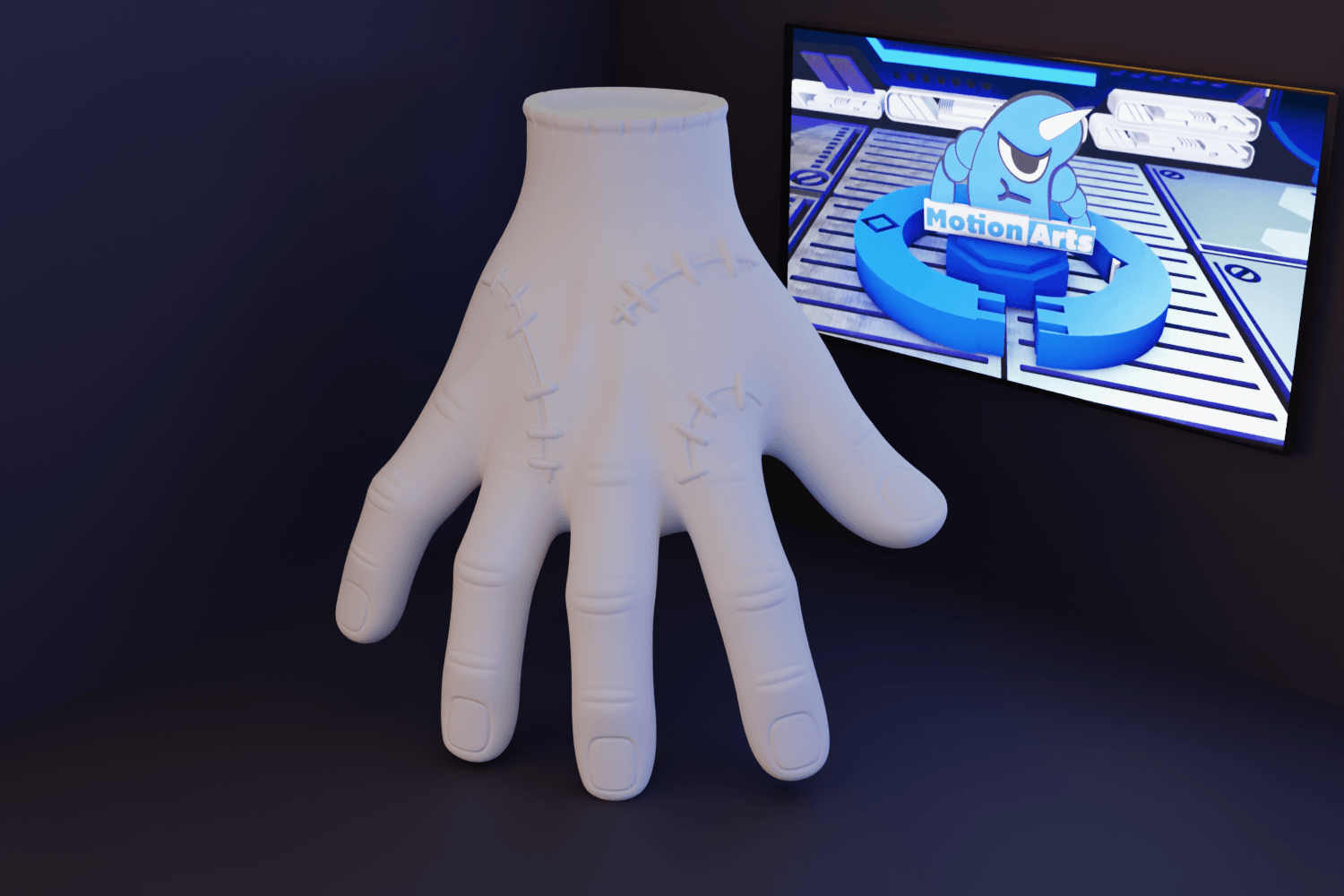 Mao terror.stl 3d model