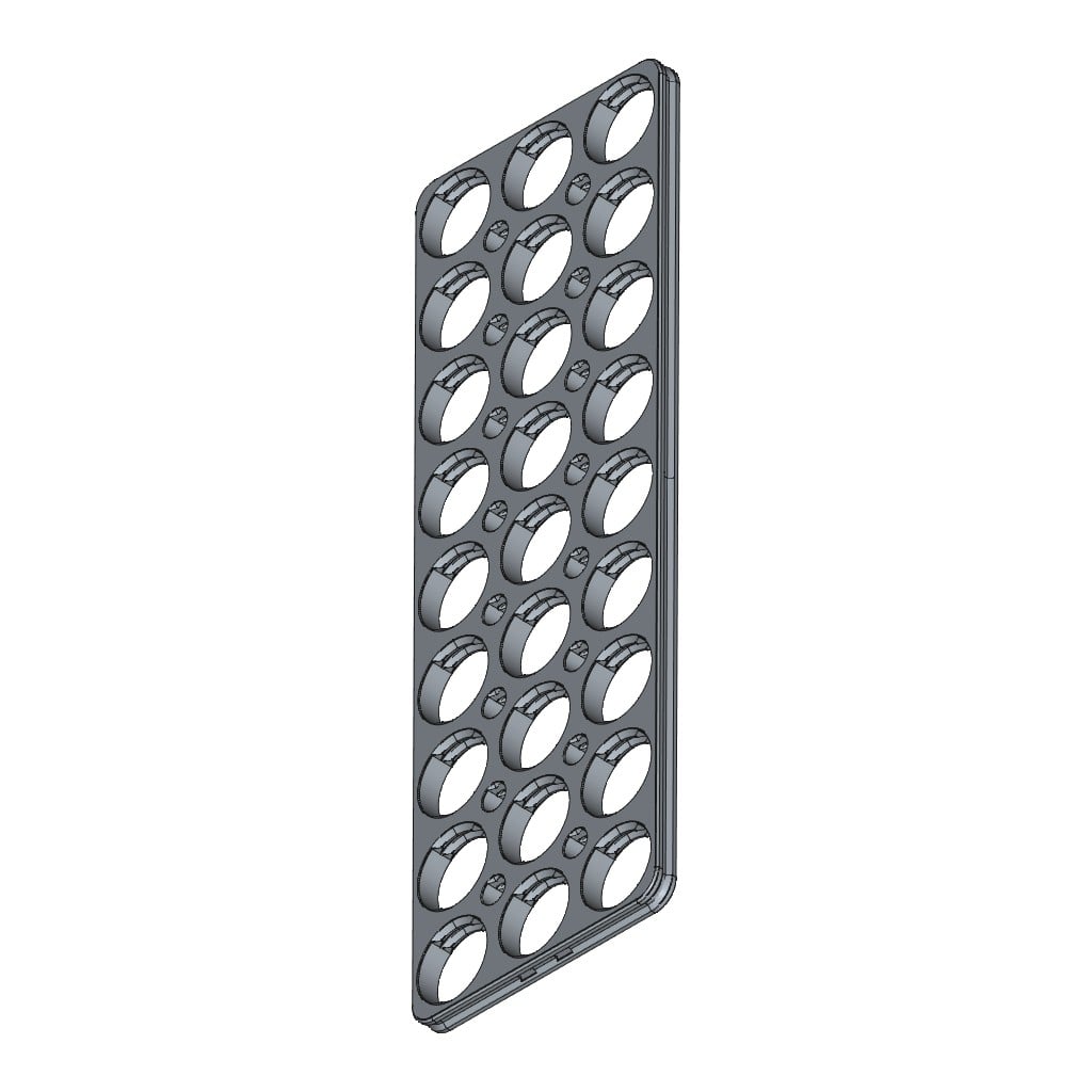 D-LOCK_PANEL.3X9-BLANK 3d model