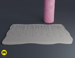Texture Rollers - Spring #7 3d model