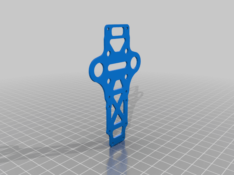 "Discovery" 4" long-range frame 3d model