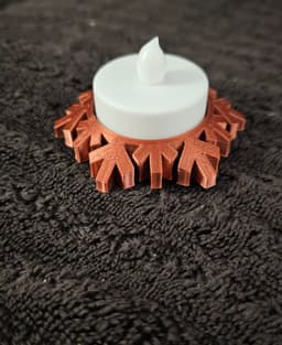 Sovol Silk Copper PLA, printed on a Sovol SV06 3d model