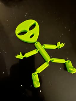 Fidget alien V2 3d model