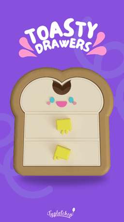Toasty Drawer 3d model