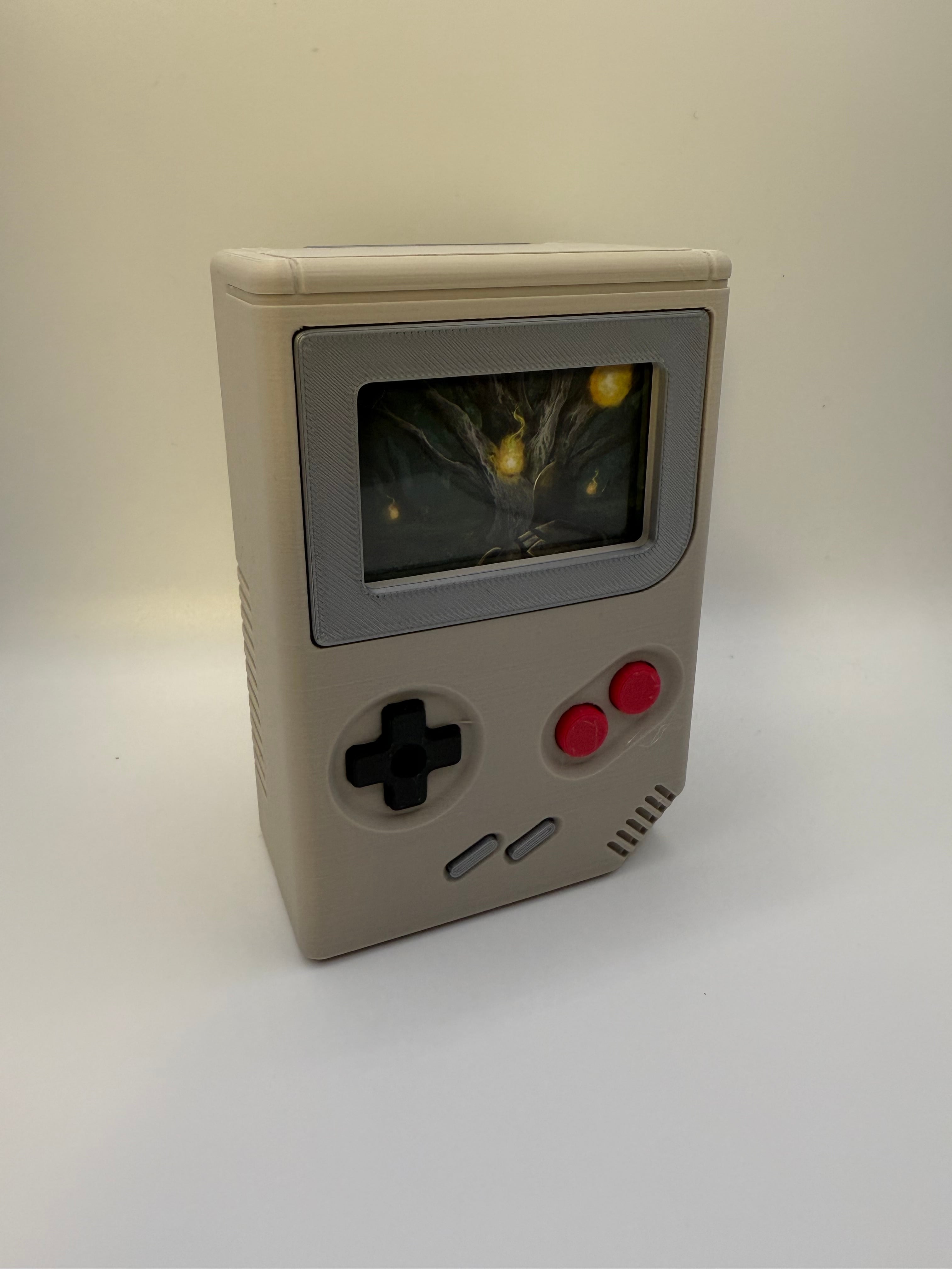 Pokemon Deckbox: Gameboy 3d model