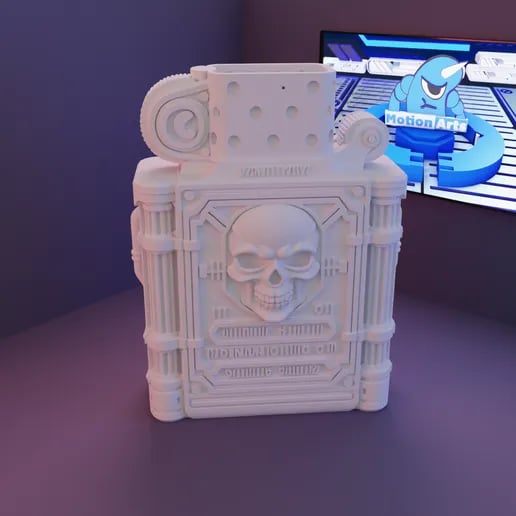 Isqueiro caveira.stl 3d model