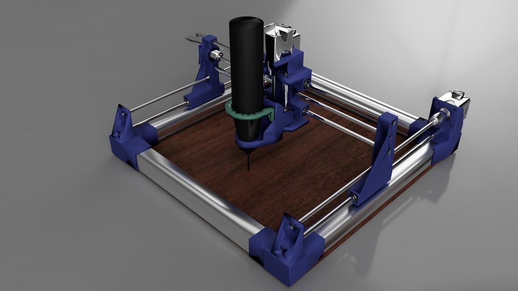 Cheap CNC Machine 3d model