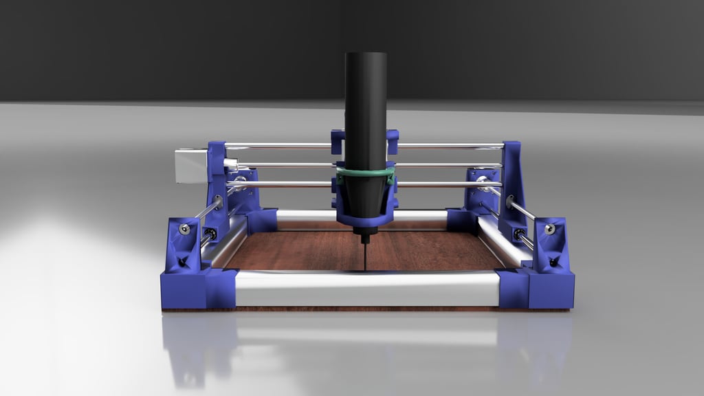 Cheap CNC Machine 3d model