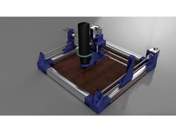Cheap CNC Machine 3d model