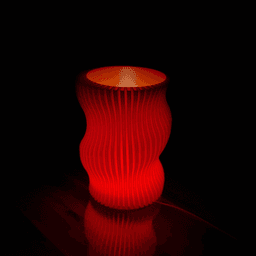LAMP KIT LAMP WITH COLOR CHANGE 3d model