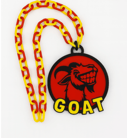 GOAT Medallion Necklace 3d model